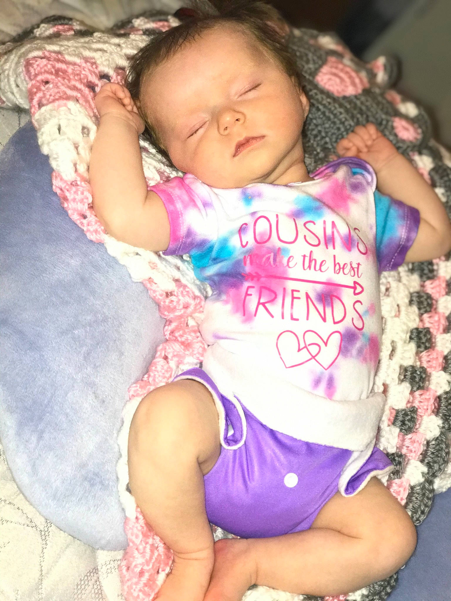 Serenity joined the competition — help win amazing prizes! arm, baby, baby_toddler_clothing, cheek, child, happy, leg, person, pink, skin, sleep, smile, thigh, toddler