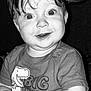 Saint joined the competition — help win amazing prizes! applique, baby, bodypart, clothing, face, finger, hand, happy, head, laughing, mouth, pattern, person, photography, portrait, selfie, shirt, smile, t_shirt, teeth