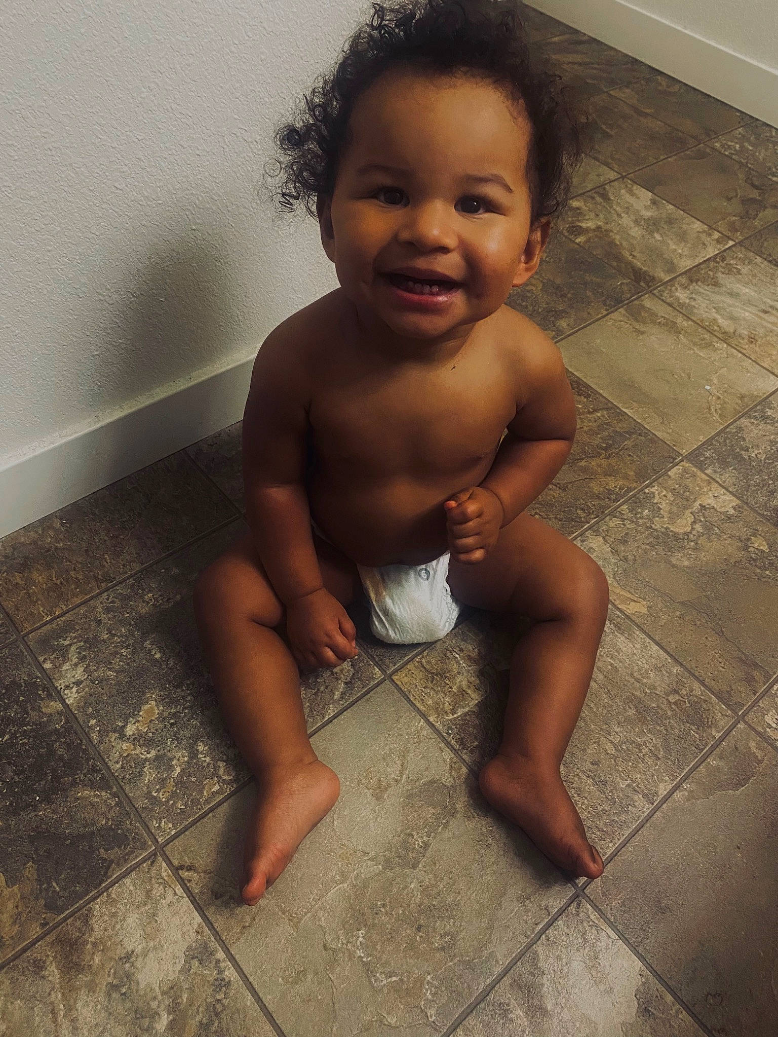 Jayvion joined the competition — help win amazing prizes! baby, barefoot, cheek, chest, finger, flash_photography, floor, flooring, hairstyle, hand, happy, head, human_body, joy, mouth, neck, person, skin, smile, toddler