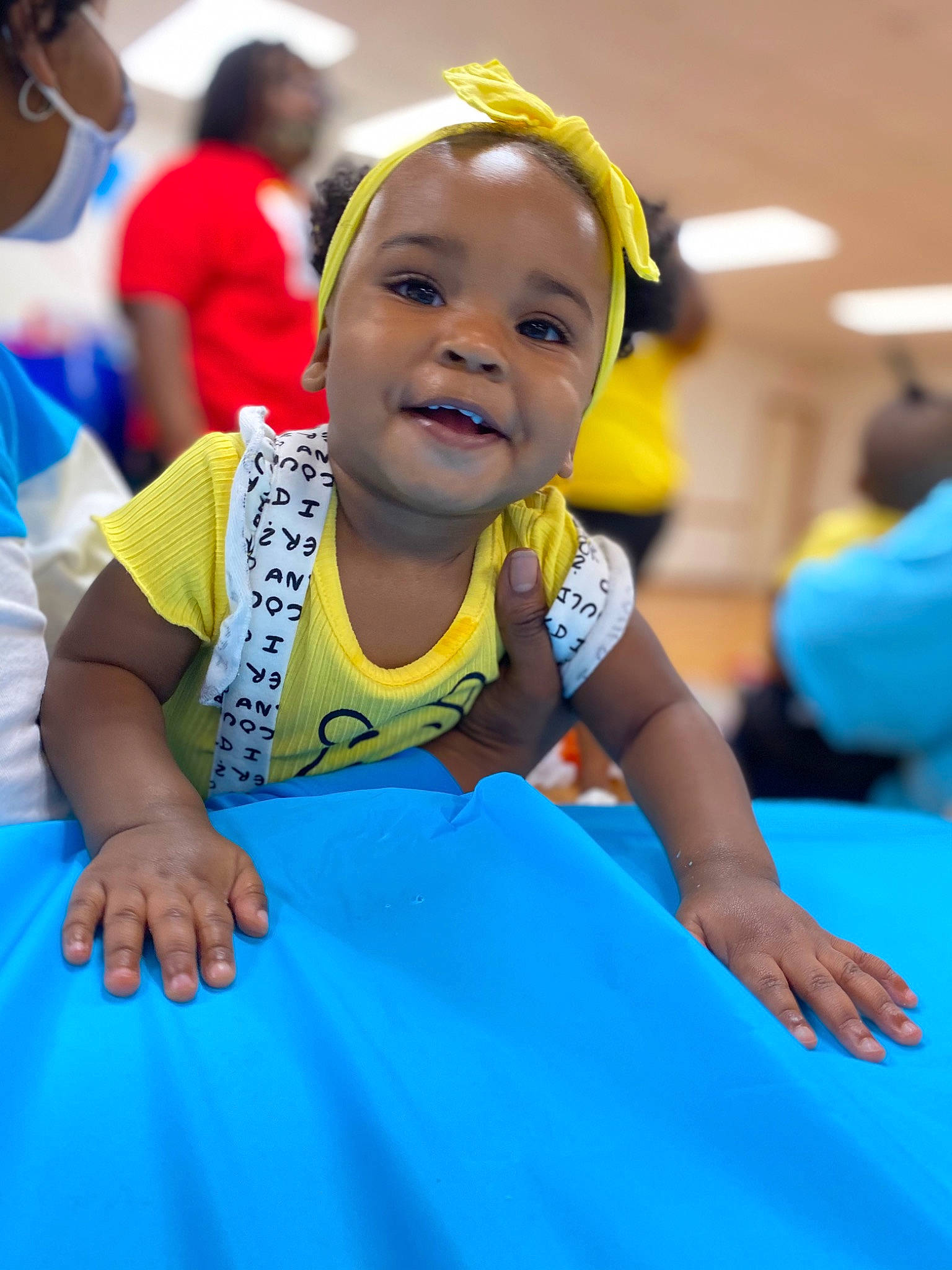 Kamiya is registered to the contest to win money with this photo: baby, blue, child, electric_blue, event, fun, happy, kindergarten, leisure, party, person, play, recreation, room, skin, smile, t_shirt, toddler, tradition, vacation