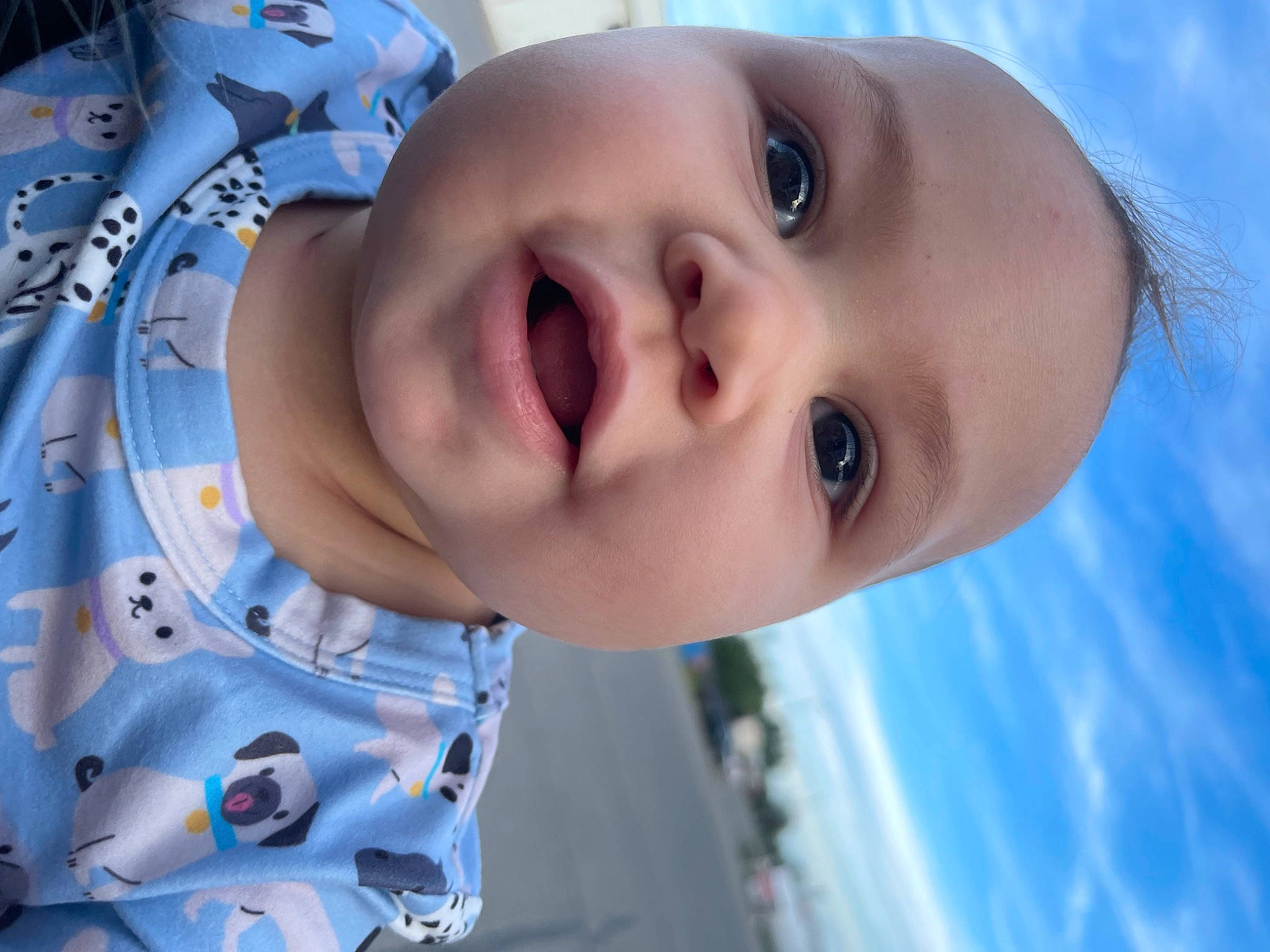Avaya joined the competition — help win amazing prizes! azure, baby, baby_toddler_clothing, blue, cheek, chin, eyebrow, eyelash, happy, head, headwear, iris, lip, mouth, neck, nose, person, product, skin, sky