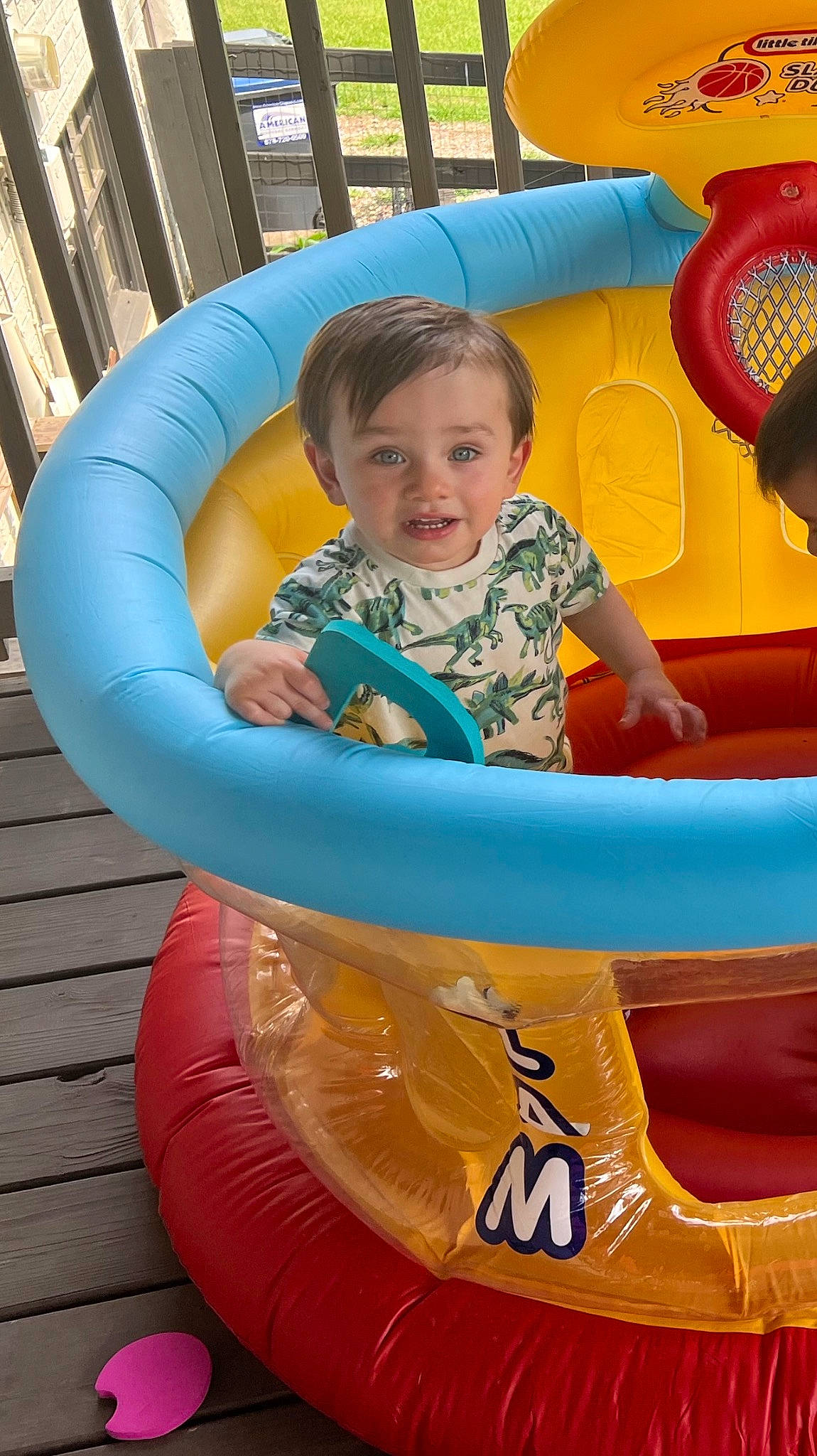 Noah joined the competition — help win amazing prizes! baby_toddler_clothing, beauty, blue, child, city, comfort, electric_blue, facial_expression, fun, green, happy, leisure, organ, person, play, playground, recreation, sitting, smile, toddler