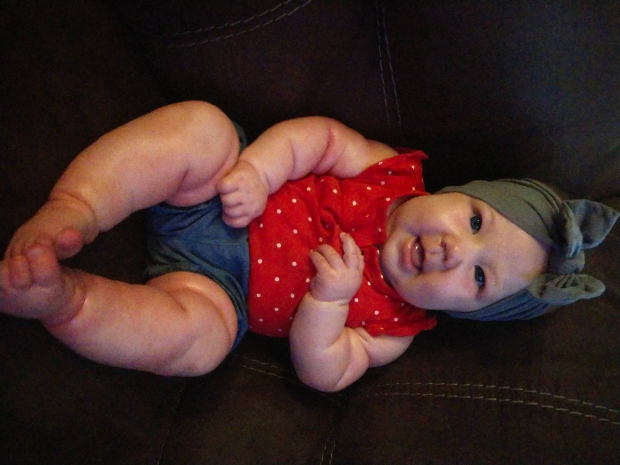 Cora-jane joined the competition — help win amazing prizes! baby, cheek, child, finger, fun, hand, lip, mouth, muscle, nose, person, skin, thumb, toddler