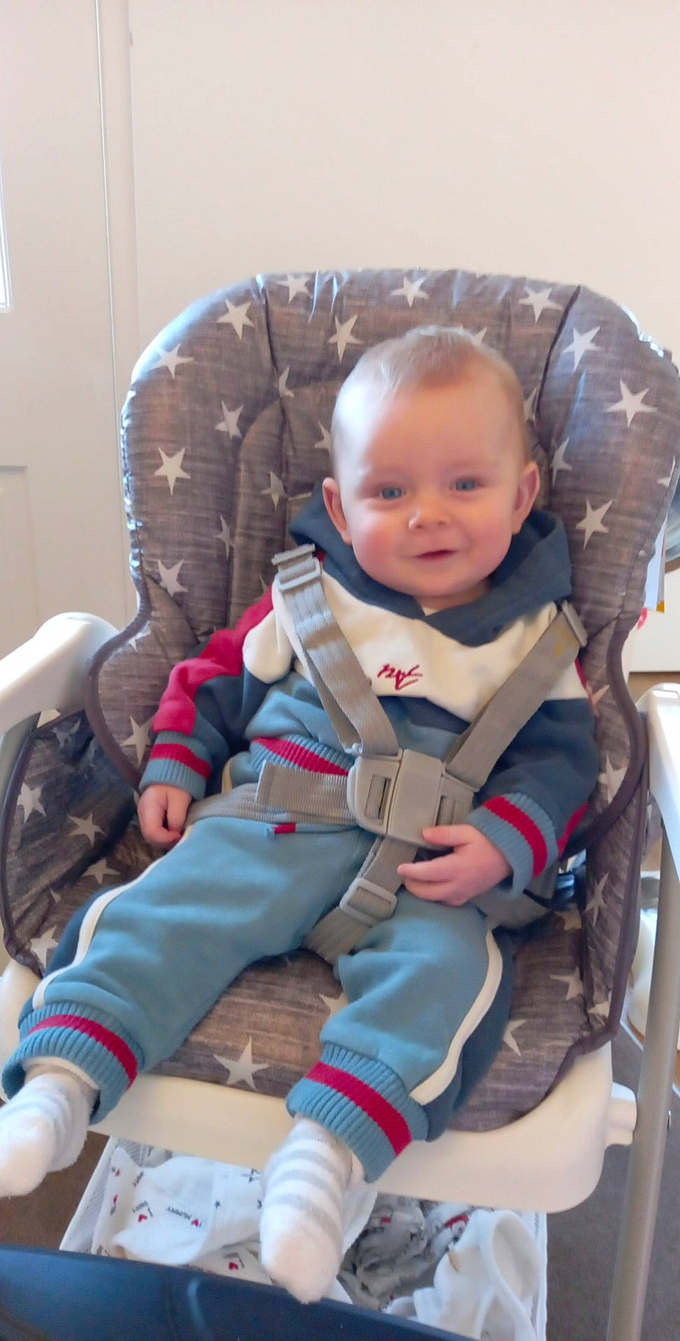 Billy joined the competition — help win amazing prizes! baby, baby_carriage, baby_toddler_clothing, car_seat, chair, cheek, child, comfort, eye, facial_expression, fun, hairstyle, human, human_body, lap, person, product, sitting, skin, smile