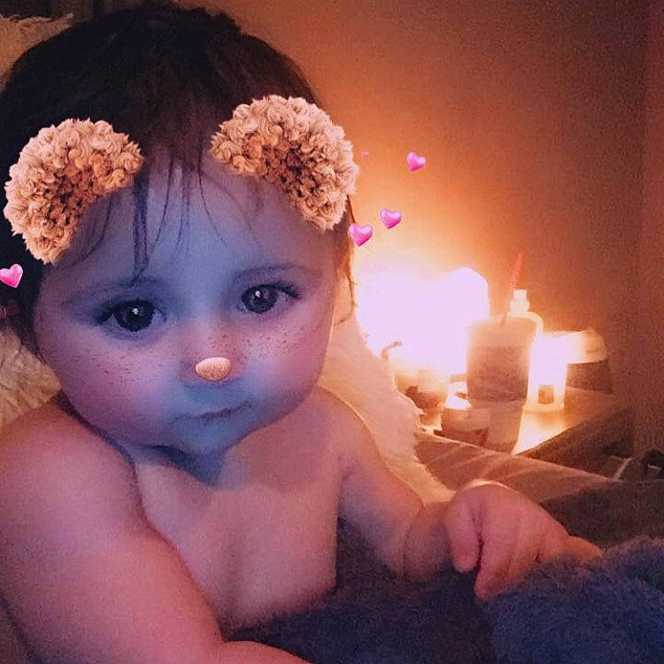 Emberly Willow Rose joined the competition — help win amazing prizes! baby, beauty, cheek, child, ear, eye, face, hair_accessory, happy, head, headgear, headpiece, human, iris, person, photography, skin, smile, toddler