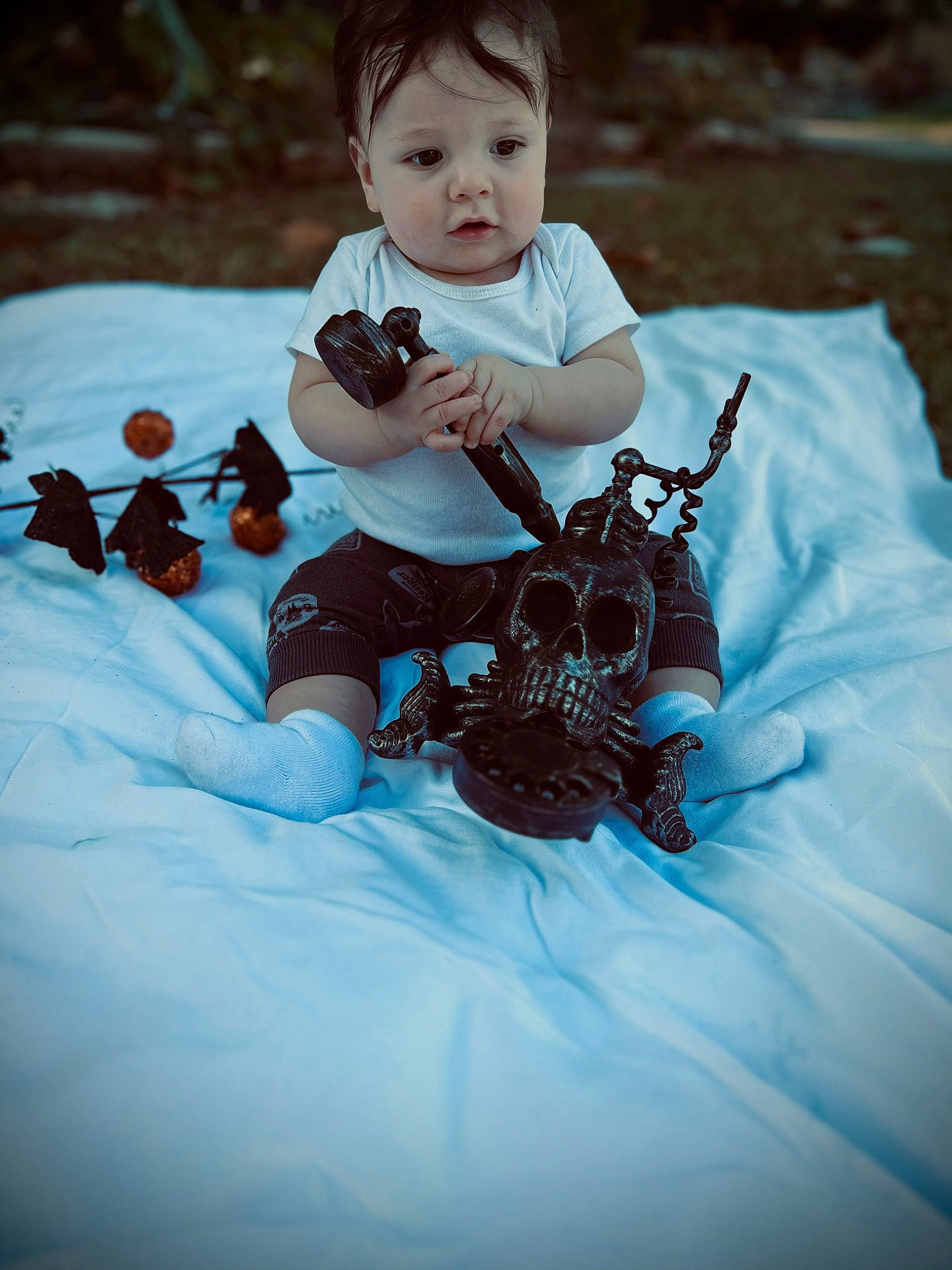 Pablo is registered to the contest to win money with this photo: baby, baby_products, baby_toddler_clothing, child, electric_blue, event, face, flash_photography, fun, happy, pattern, person, portrait_photography, recreation, sitting, toddler, toy, winter