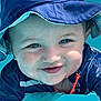 Kai is registered to the contest to win money with this photo: toddler, child, smiling, face, blue_hat, swimwear, water, pool, underwater, droplets, happy, closeup, baby, summer, outdoor, playful, cute, skin, person, headwear