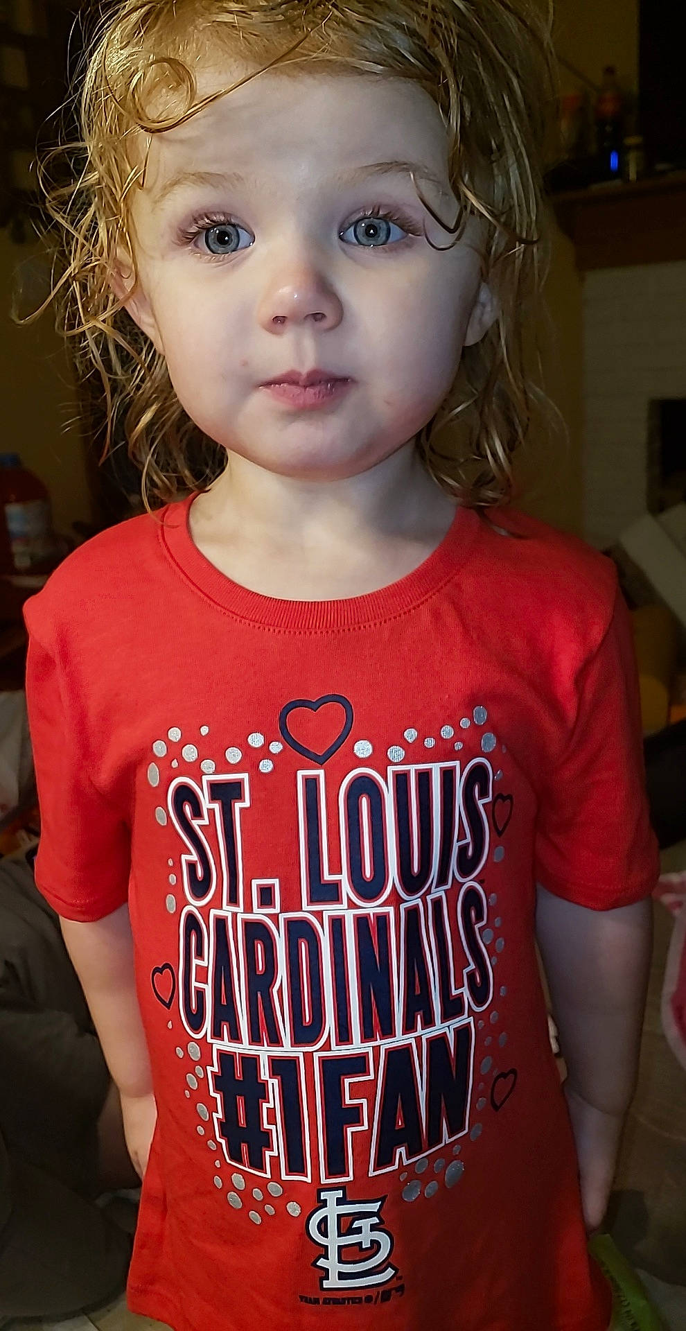 Kynslee joined the competition — help win amazing prizes! cheek, child, child_model, cool, lip, neck, person, sleeve, t_shirt, top