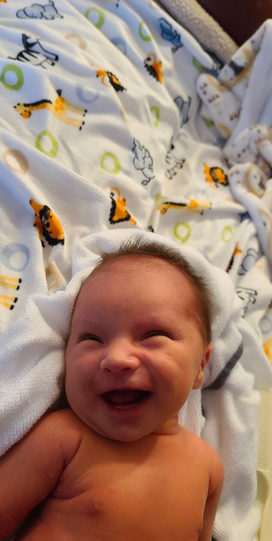 Adriel is registered to the contest to win money with this photo: baby, baby_toddler_clothing, cheek, chest, chin, comfort, eye, eyebrow, eyelash, gesture, happy, lip, nose, person, photograph, skin, smile, textile, thumb, toddler