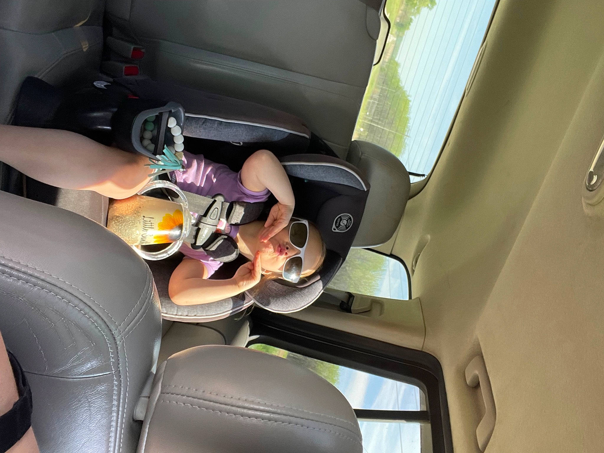 Mary joined the competition — help win amazing prizes! auto_part, automotive_design, automotive_exterior, car, car_seat, car_seat_cover, comfort, family_car, fixture, head_restraint, human_leg, luxury_vehicle, mid_size_car, mode_of_transport, motor_vehicle, person, personal_luxury_car, seat_belt, vehicle, vehicle_door