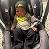 Kartier joined the competition — help win amazing prizes! baby, child, car_seat, nike, hat, clothing, infant, person, indoor, black, gray, seat, cute, young_child, portrait, baby_clothes, footwear, car_safety, headwear, expression