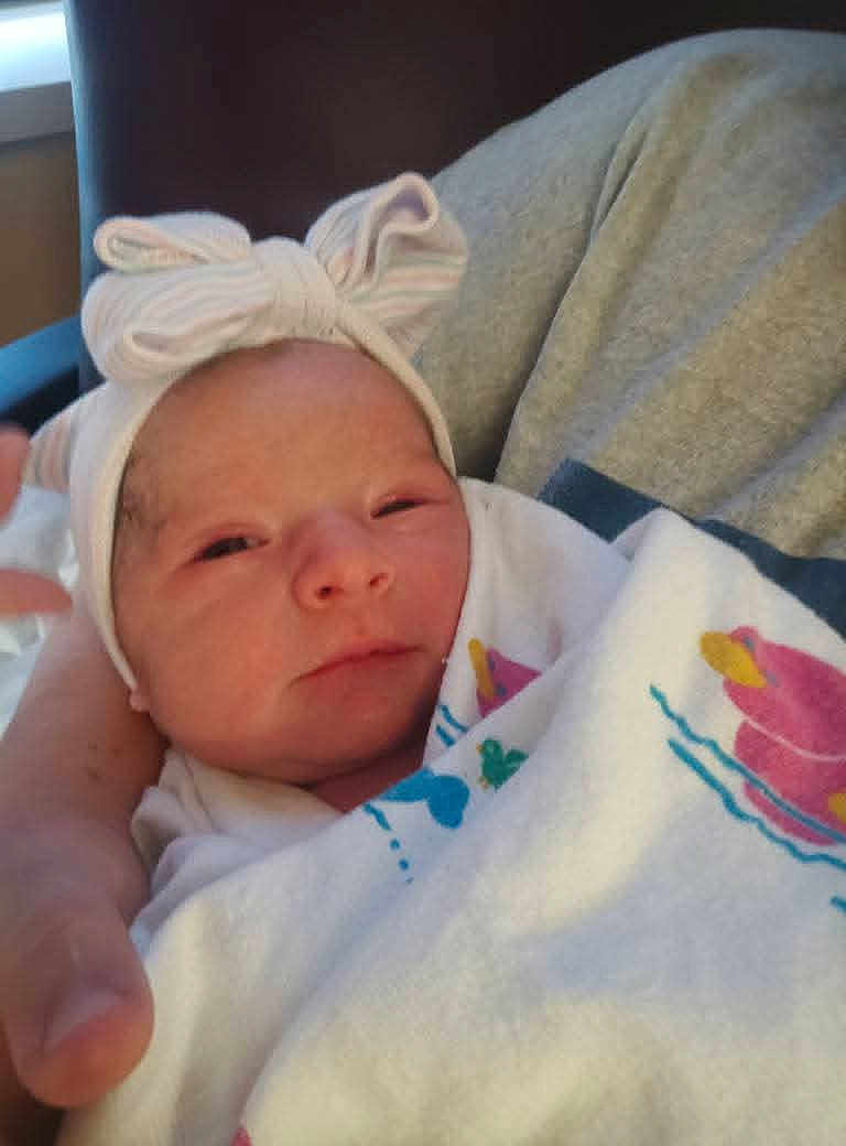 Elaina joined the competition — help win amazing prizes! newborn, baby, infant, blanket, hat, person, indoor, hospital, face, sleepy, cute, child, wrapped, hand, arm, closeup, soft, resting, newborn_baby, headwear