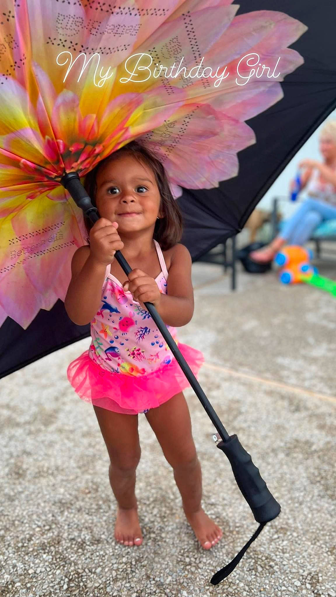Taelauna joined the competition — help win amazing prizes! child, city, dress, event, fashion_accessory, feather, fun, happy, human_leg, joy, leisure, magenta, people, person, pink, public_space, sandal, skin, summer, toddler