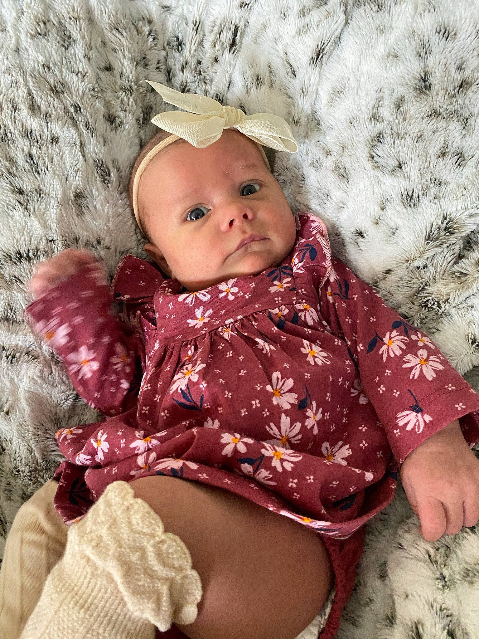 Tyleigh is registered to the contest to win money with this photo: baby, baby_toddler_clothing, cap, cheek, child, clothing, collar, comfort, eye, head, human_body, iris, lip, magenta, pattern, person, pink, purple, skin, sleeve