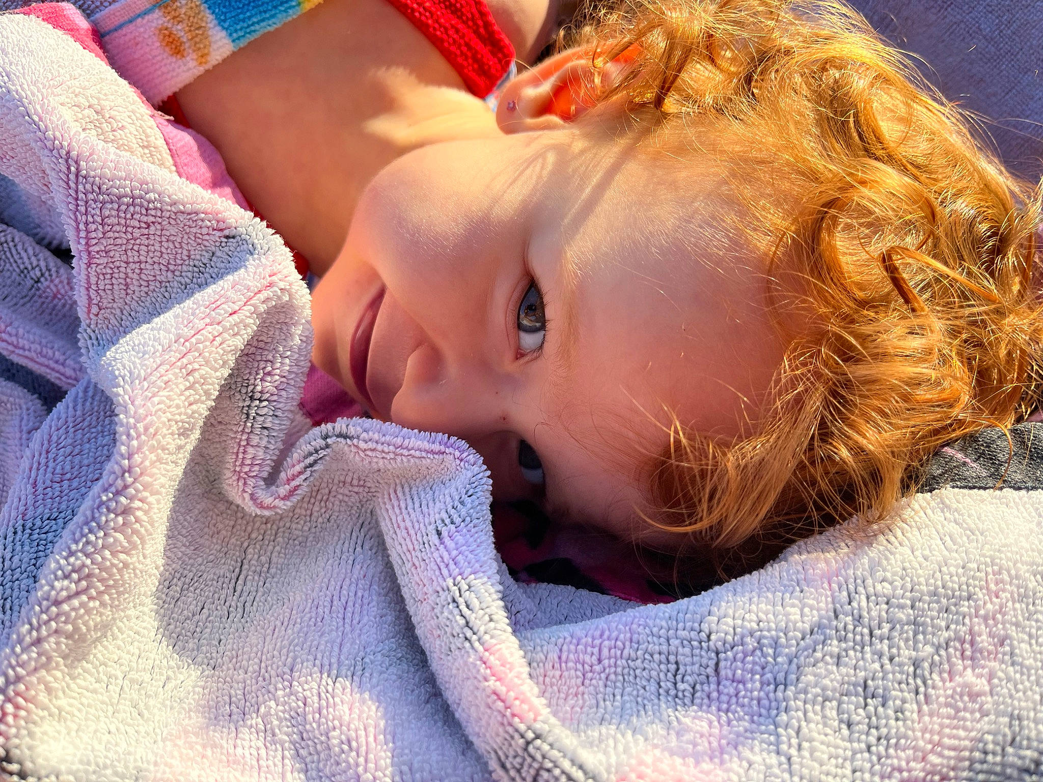 Lola participe au concours pour gagner de l'argent avec cette photo : baby, bedtime, cheek, child, comfort, eyelash, fashion_accessory, fun, grass, happy, linens, lip, nap, nose, pattern, person, portrait_photography, skin, sleep, smile