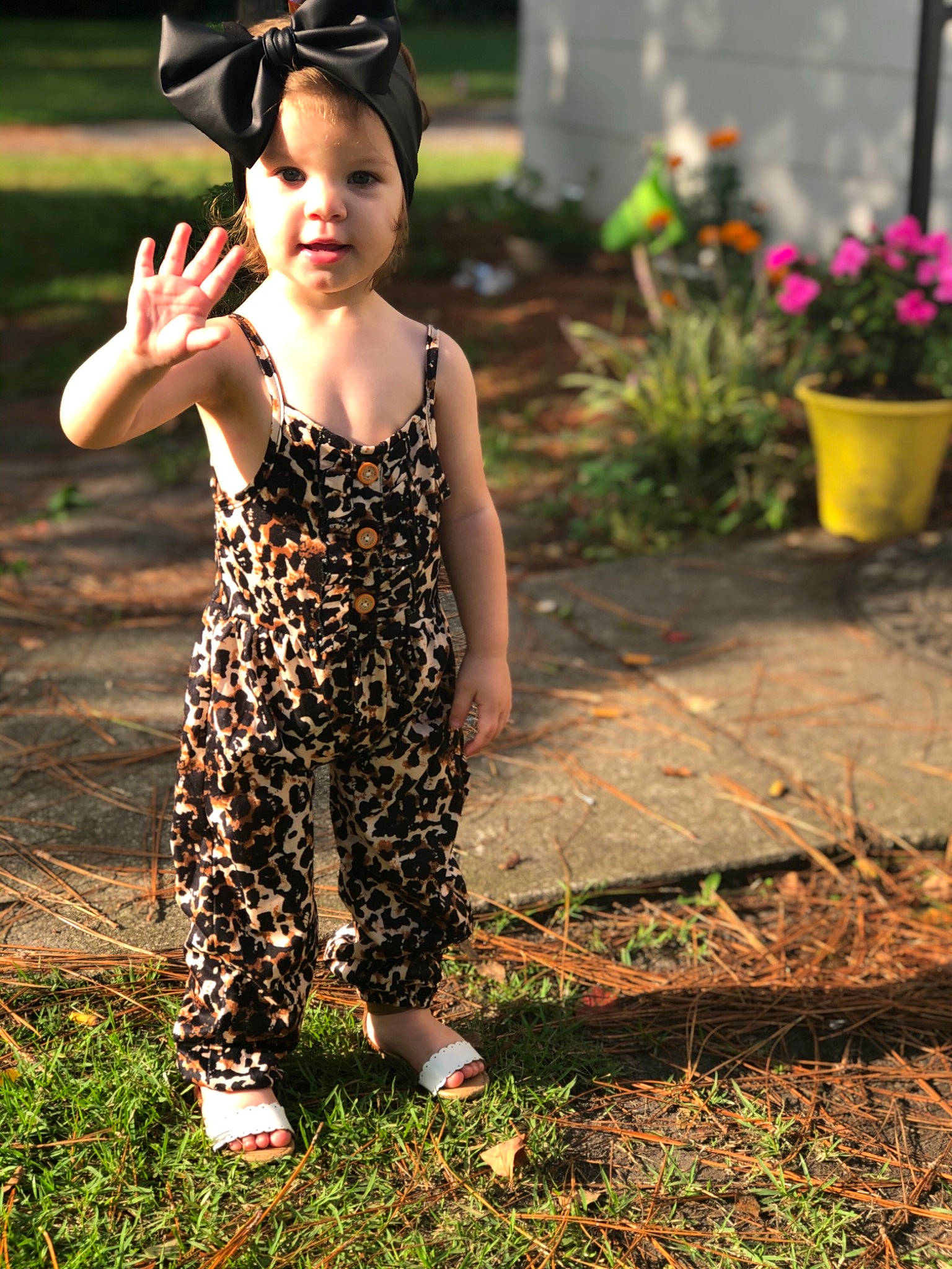 Mckynleigh Brielle is registered to the contest to win money with this photo: baby_toddler_clothing, beauty, child, child_model, clothing, dress, fawn, grass, headwear, pattern, person, photography, plant, smile, summer, toddler