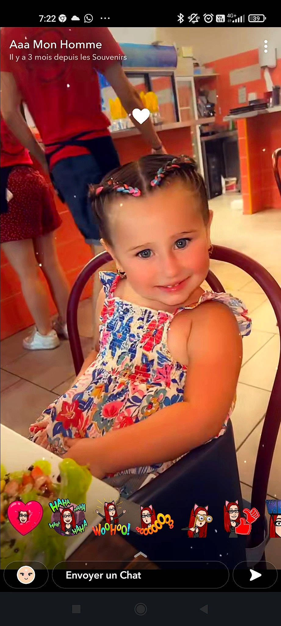 Hailey participe au concours pour gagner de l'argent avec cette photo : chair, child, dress, event, fashion_accessory, fashion_design, fun, happy, joy, leisure, party, person, photograph, recreation, red, sandal, sitting, smile, snapshot, sweetness