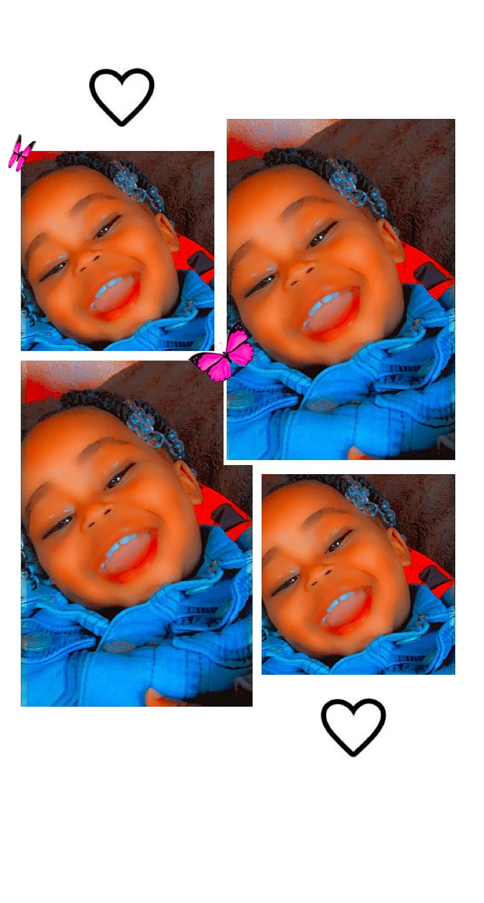 Eleyna is registered to the contest to win money with this photo: baby_toddler_clothing, blue, cheek, chin, eyebrow, facial_expression, forehead, happy, human, iris, jaw, joy, mouth, nose, organ, person, photograph, product, sleeve, smile