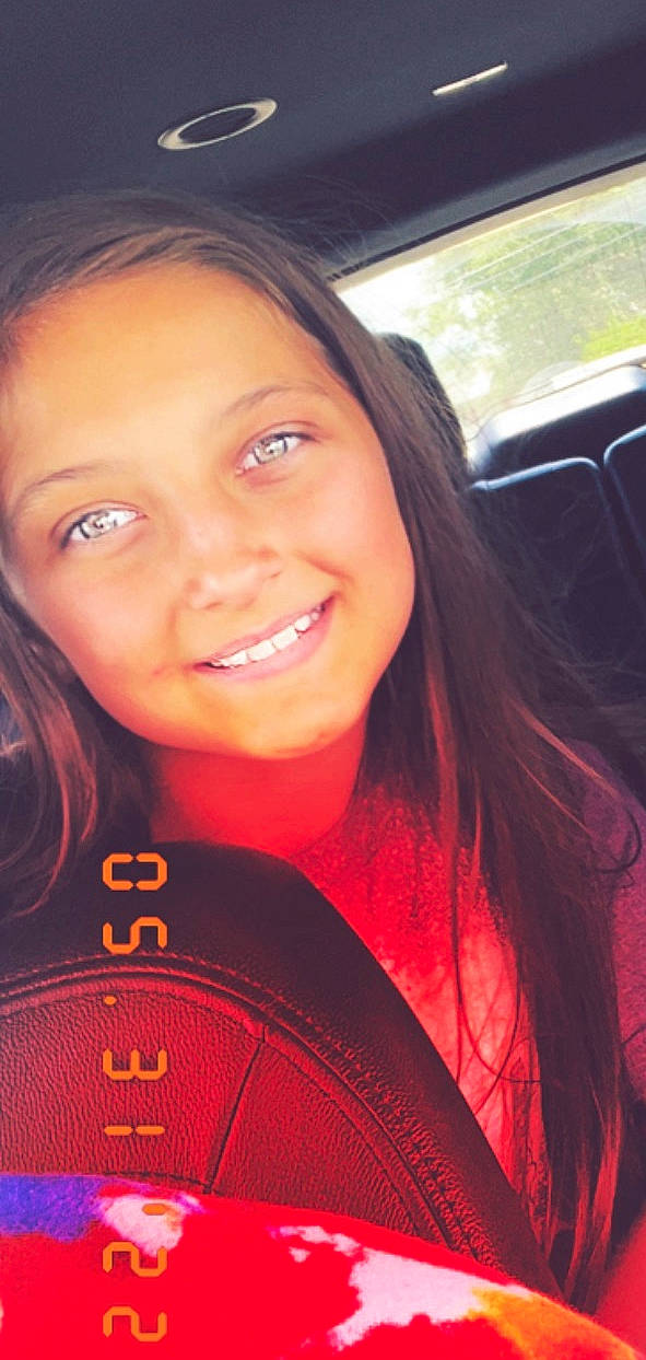 Kenzie joined the competition — help win amazing prizes! beauty, black_hair, cool, eye, eyebrow, eyelash, facial_expression, flash_photography, forehead, happy, head, joy, layered_hair, lip, long_hair, muscle, nose, person, skin, sleeve