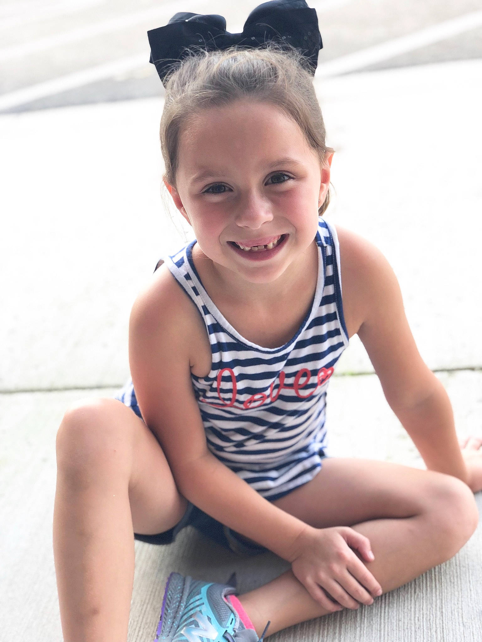Natalee joined the competition — help win amazing prizes! beauty, child, child_model, ear, headband, headgear, joy, person, sitting, skin, smile, sportswear, toddler, vacation
