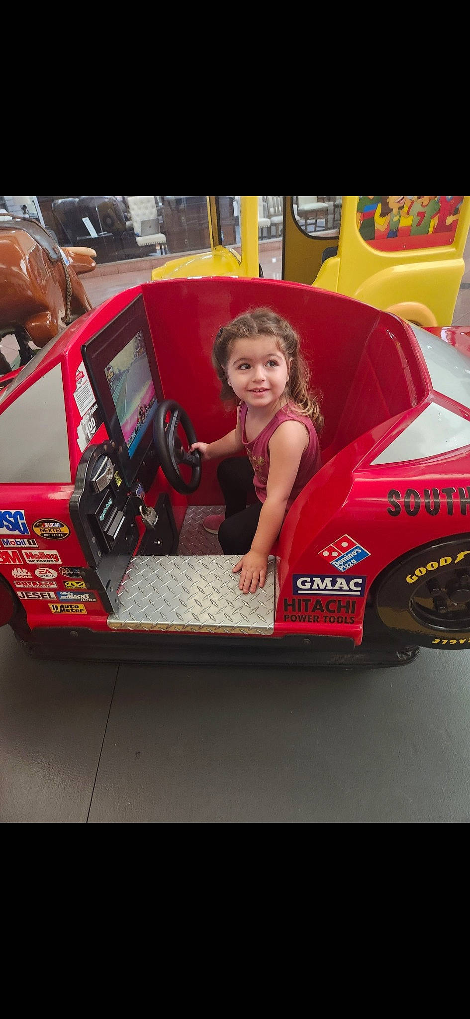 Amelia is registered to the contest to win money with this photo: alloy_wheel, auto_part, automotive_design, automotive_exterior, automotive_lighting, automotive_tire, automotive_wheel_system, bumper, car, dress, family_car, fender, joy, luxury_vehicle, motor_vehicle, person, personal_luxury_car, smile, tire, vehicle