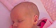 Ivy-Rain is registered to the contest to win money with this photo: baby, bed, blanket, child, comfort, cozy, cute, face, infant, newborn, peaceful, pink, portrait, rest, sleeping, soft, texture, toddler, warm, wrapped