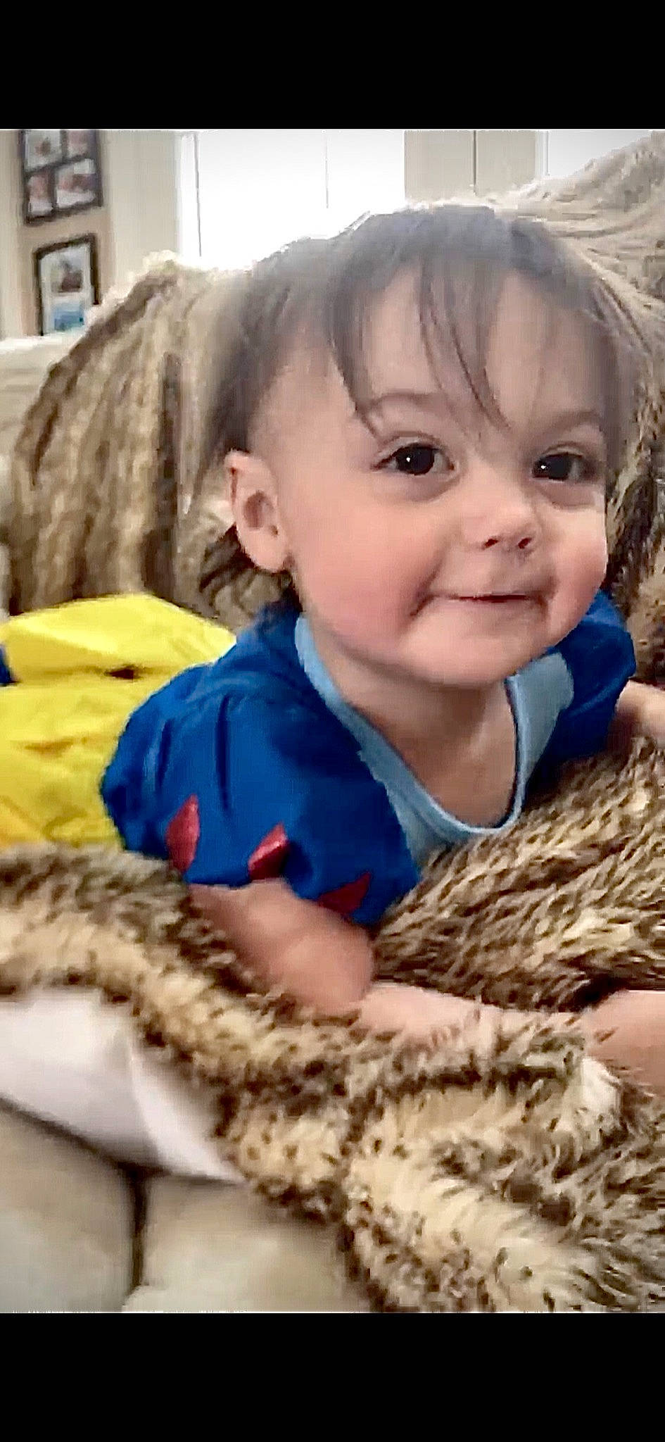 Brinley joined the competition — help win amazing prizes! baby, baby_toddler_clothing, cheek, child, comfort, fun, grass, happy, iris, joy, mammal, nose, outerwear, person, picture_frame, product, skin, sleeve, smile, textile