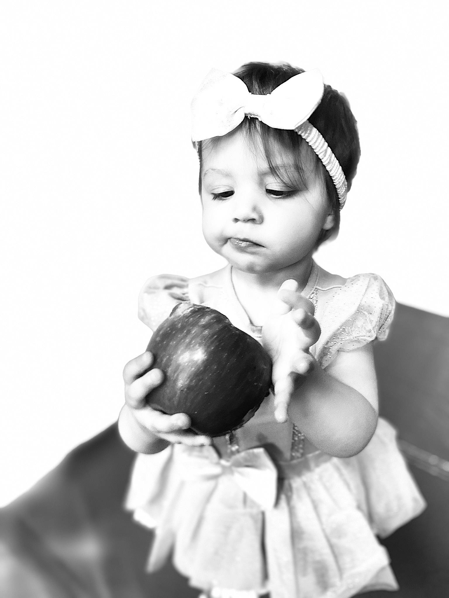 Brinley joined the competition — help win amazing prizes! baby_toddler_clothing, cap, child, dress, eye, flash_photography, gesture, hairstyle, happy, head, headgear, headpiece, human, iris, monochrome, monochrome_photography, person, standing, style, toddler