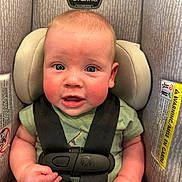 Aaron joined the competition — help win amazing prizes! accessories, baby, belt, bodypart, car, car_interior, carseat, cushion, face, finger, hand, head, headrest, homedecor, person, photography, portrait, sitting, transportation, vehicle