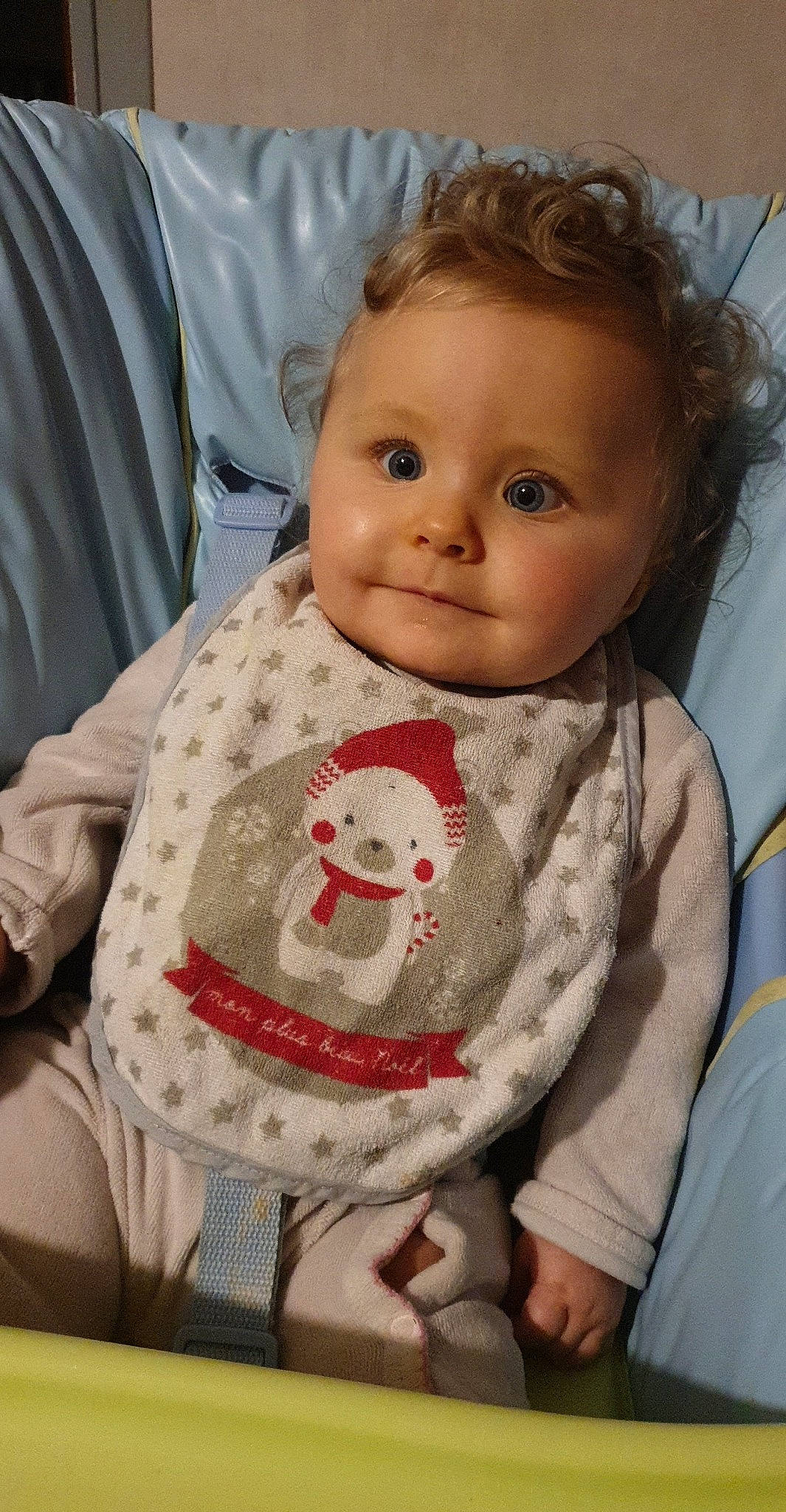 Lindsay participe au concours pour gagner de l'argent avec cette photo : baby, baby_toddler_clothing, cheek, chin, comfort, doll, eye, eyelash, face, forehead, head, iris, linens, lip, mouth, nose, person, skin, sleeve, textile