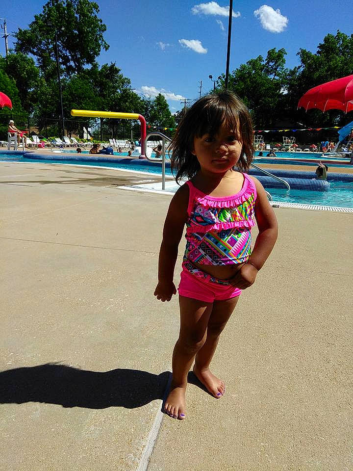 Jazlyn Matute joined the competition — help win amazing prizes! beach, body_of_water, child, coastal_and_oceanic_landforms, fun, girl, leisure, person, pink, play, recreation, sand, shorts, summer, swimwear, toddler, tourism, travel, vacation, water