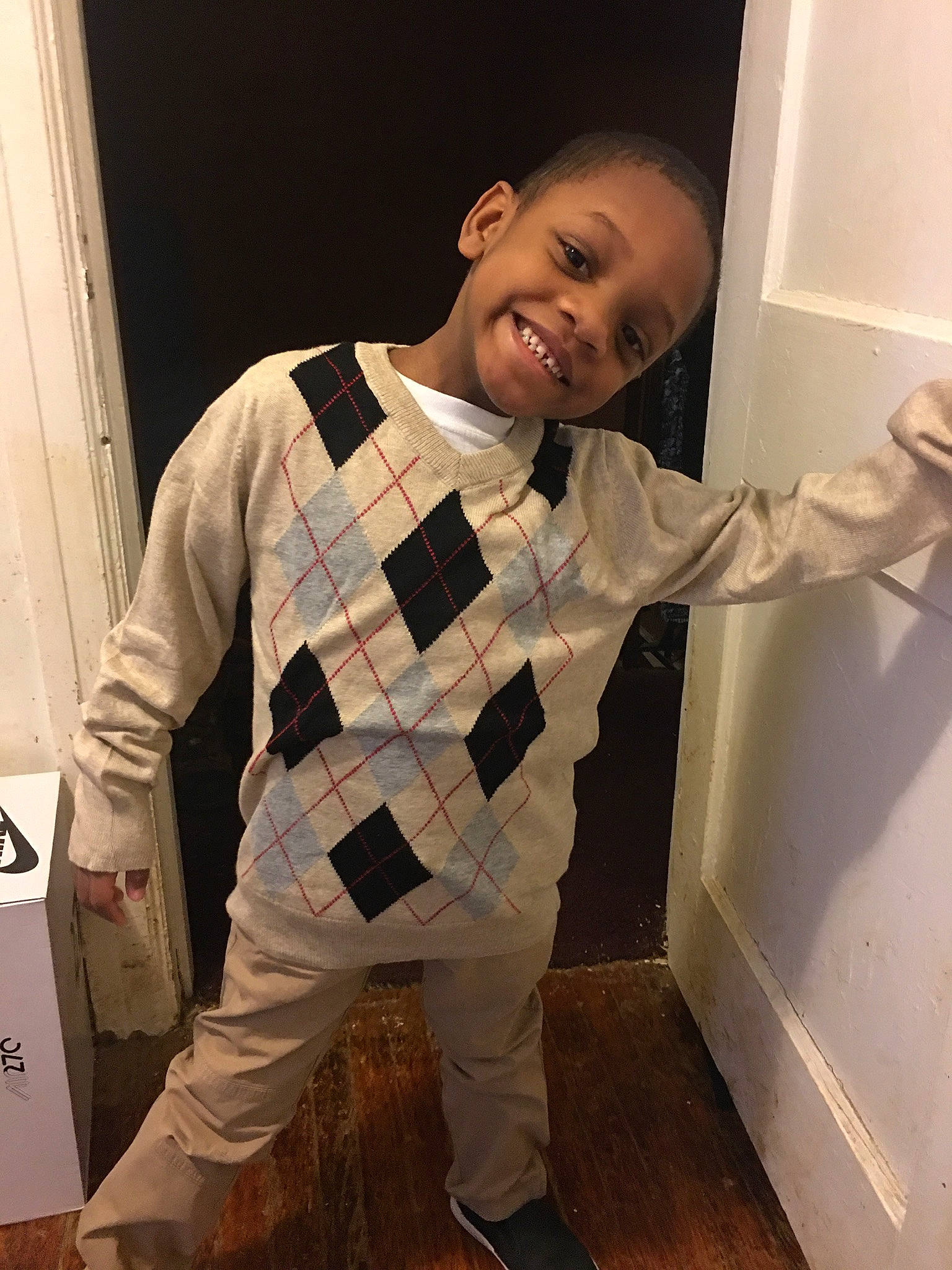 Torin joined the competition — help win amazing prizes! child, joy, person, room, sleeve, toddler