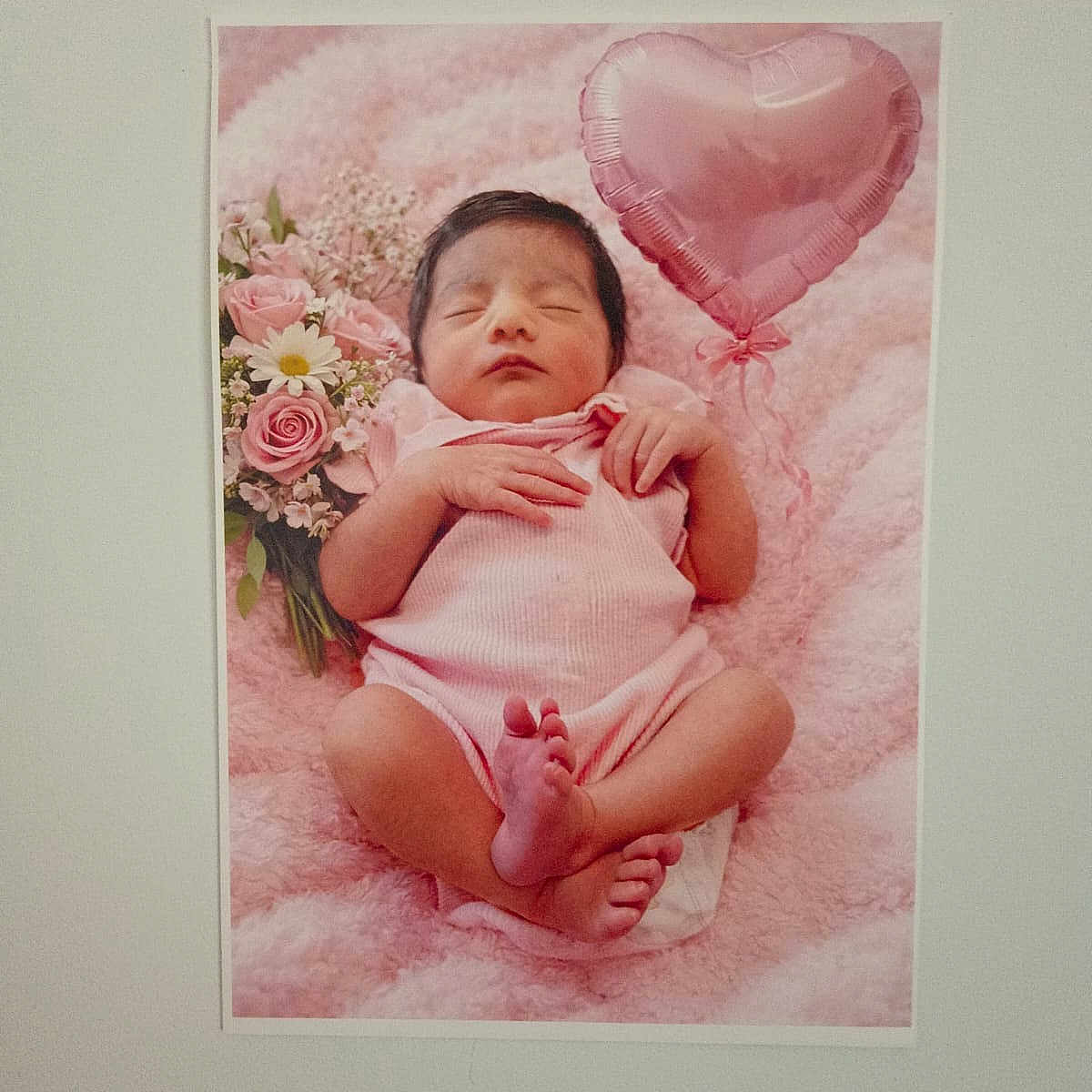 Sargun Kaur joined the competition — help win amazing prizes! baby, balloon, blanket, child, cozy, cute, feet, floral_arrangement, flowers, hands, heart_shaped_balloon, infant, newborn, peaceful, pink, portrait, relaxation, sleeping, soft_texture, toddler
