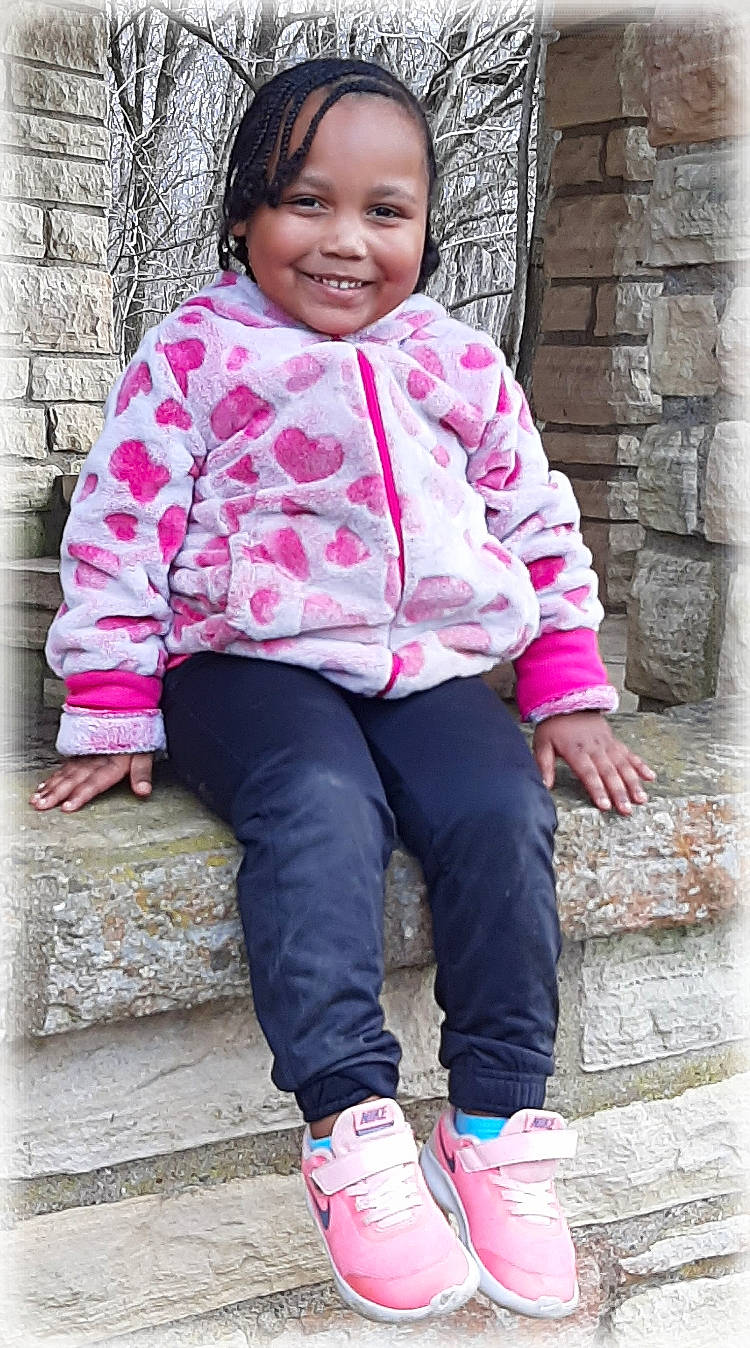 Kimani joined the competition — help win amazing prizes! beauty, cheek, child, child_model, cool, footwear, fun, happy, jeans, joy, outerwear, pattern, people, person, photograph, photography, pink, play, skin, smile