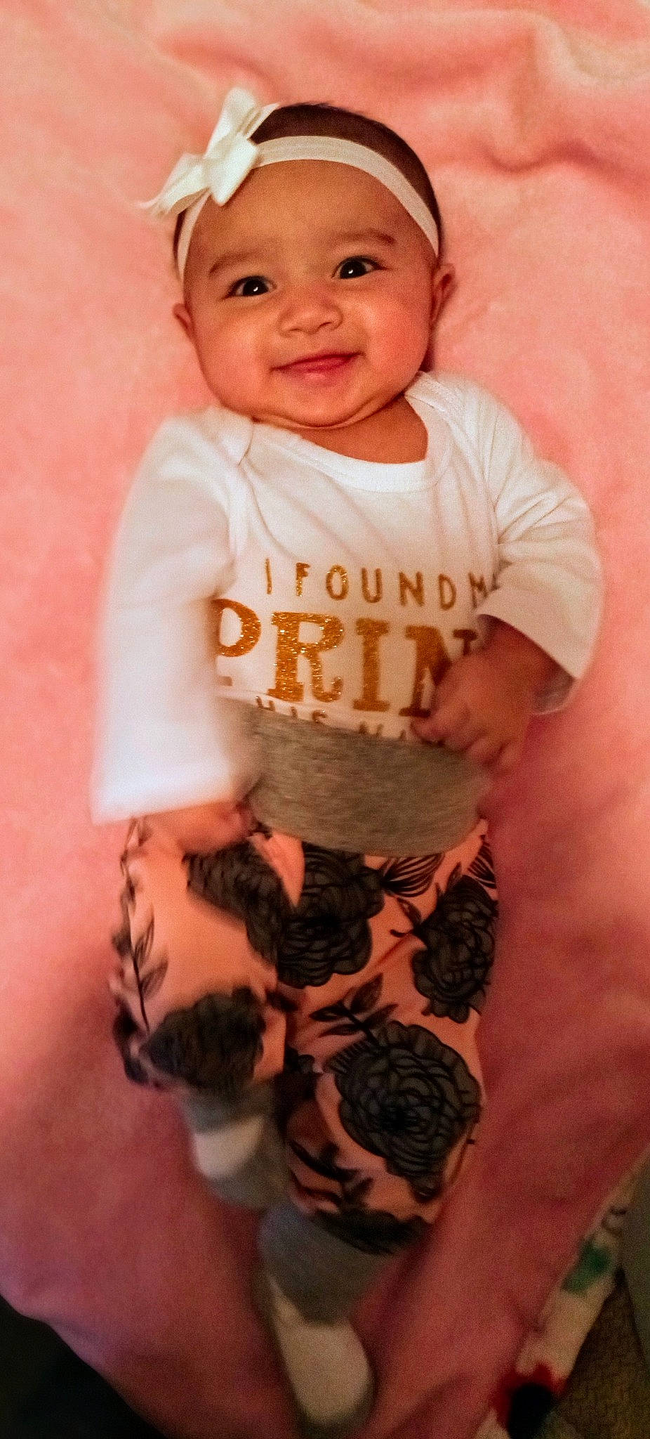 Ayva is registered to the contest to win money with this photo: arm, baby, baby_toddler_clothing, cheek, child, child_model, headwear, joy, person, sleeve, smile, toddler