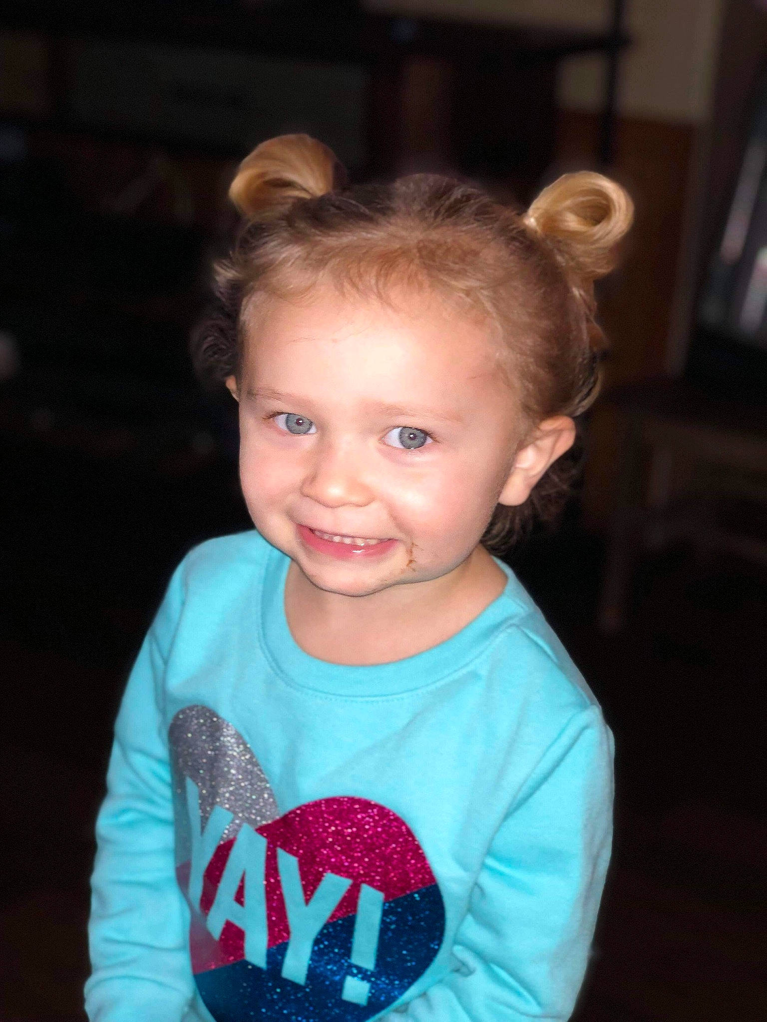 Clara-jo is registered to the contest to win money with this photo: beauty, blue, cheek, child, cool, ear, eye, face, facial_expression, forehead, hair, hairstyle, head, joy, lip, nose, people, person, pink, skin