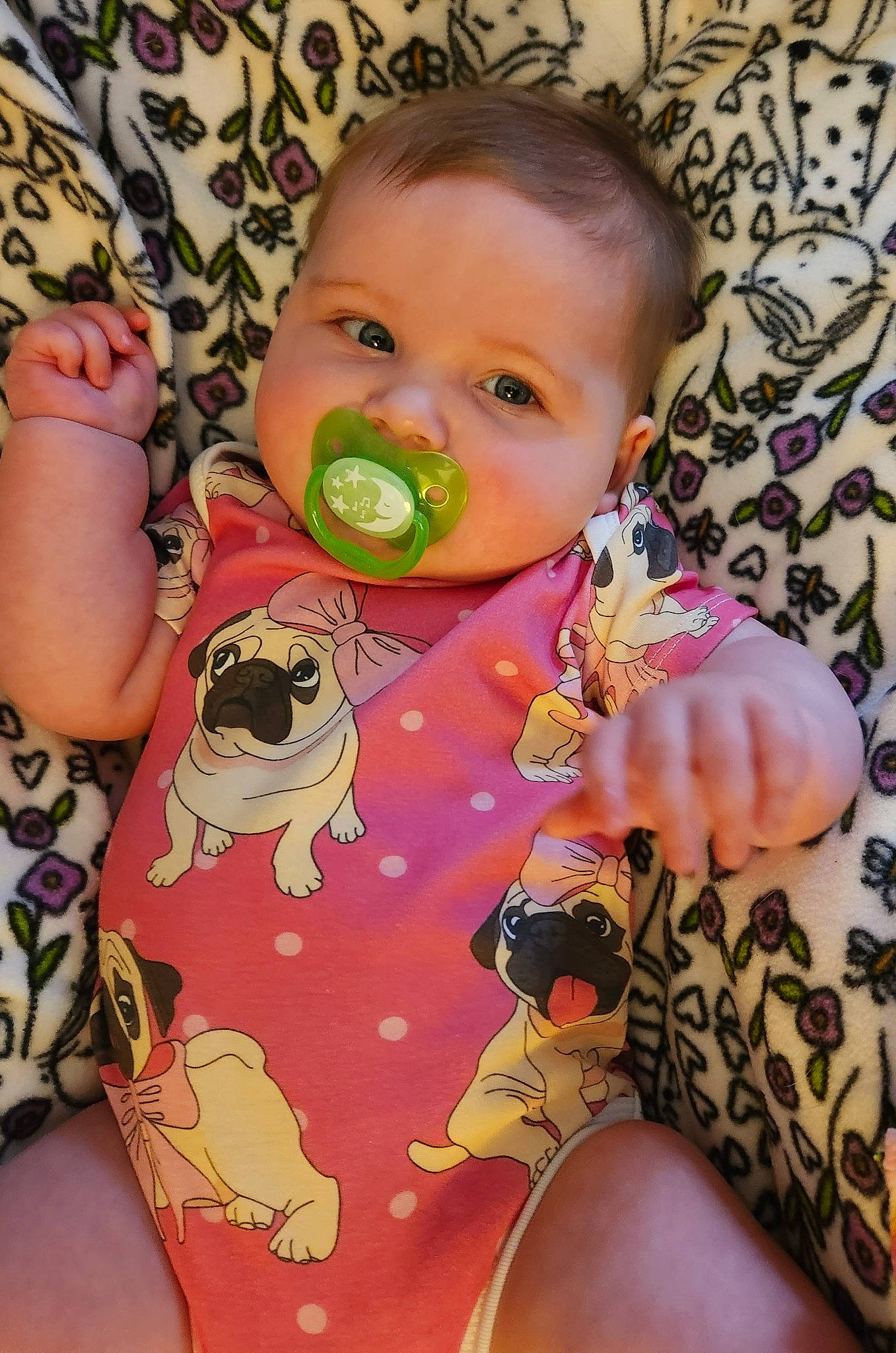 Bayleigh is registered to the contest to win money with this photo: baby, baby_toddler_clothing, beauty, cheek, child, eye, eyelash, face, finger, happy, head, iris, mouth, neck, organ, person, pink, skin, sleeve, textile