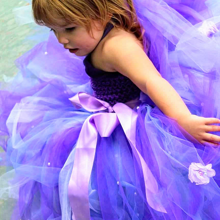 Skylah joined the competition — help win amazing prizes! ballet_tutu, child, costume, dance_dress, dress, flower_girl, girl, gown, lavender, lilac, person, petal, purple, toddler, violet