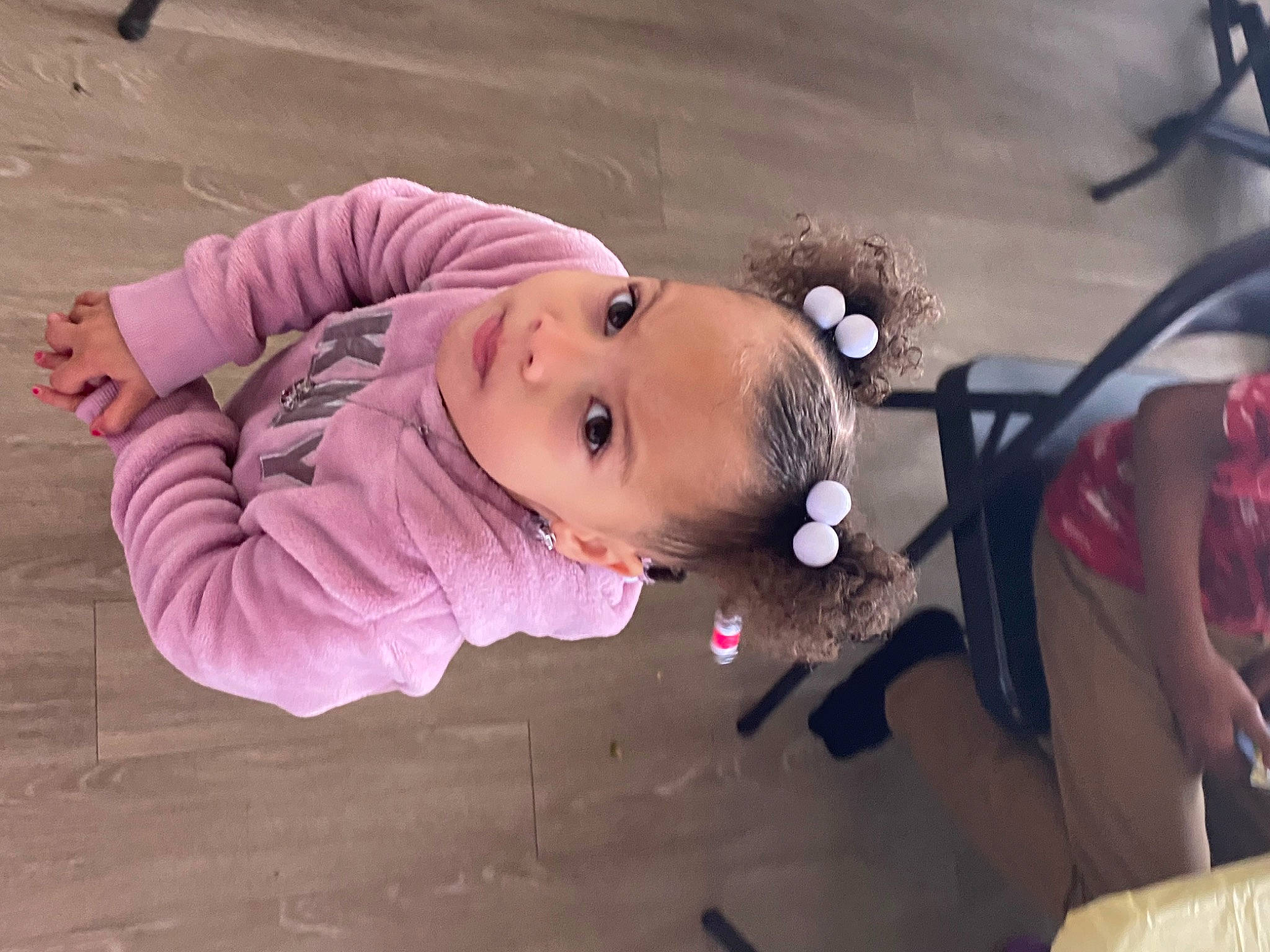 Dasani joined the competition — help win amazing prizes! baby, baby_products, baby_toddler_clothing, cheek, child, eyelash, fashion_accessory, fun, grass, happy, jewellery, leisure, nose, person, pink, sitting, skin, smile, toddler, tree