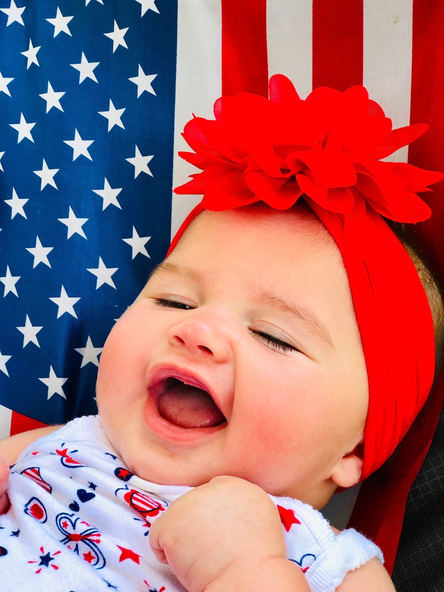 Hadlee joined the competition — help win amazing prizes! baby, baby_sleeping, child, facial_expression, gesture, happy, head, headwear, laugh, mouth, person, smile, toddler, yawn