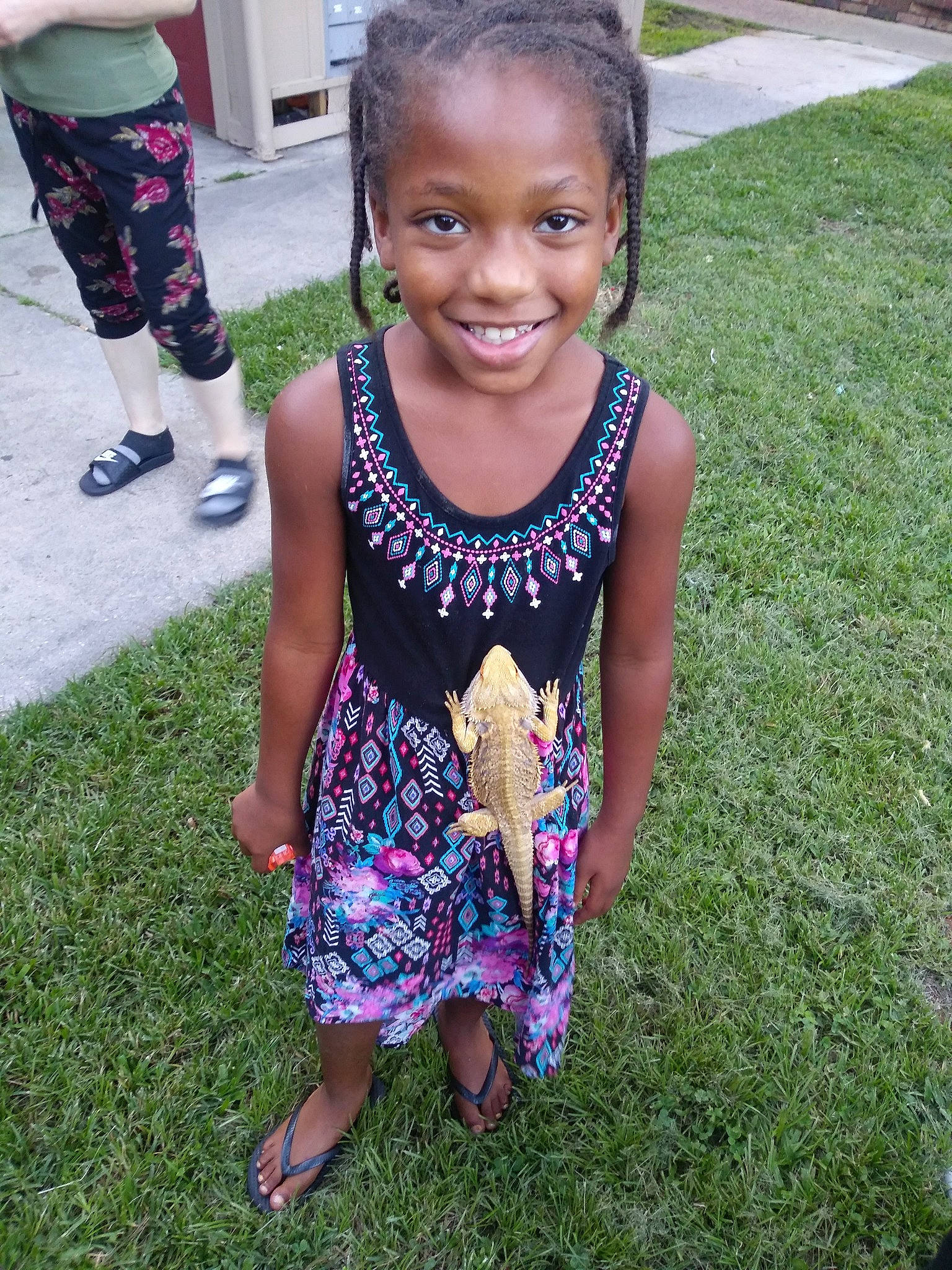 Journee joined the competition — help win amazing prizes! child, day, dress, flower, fun, girl, grass, hairstyle, happiness, joy, pattern, person, pink, product, purple, smile, summer, toddler, vacation