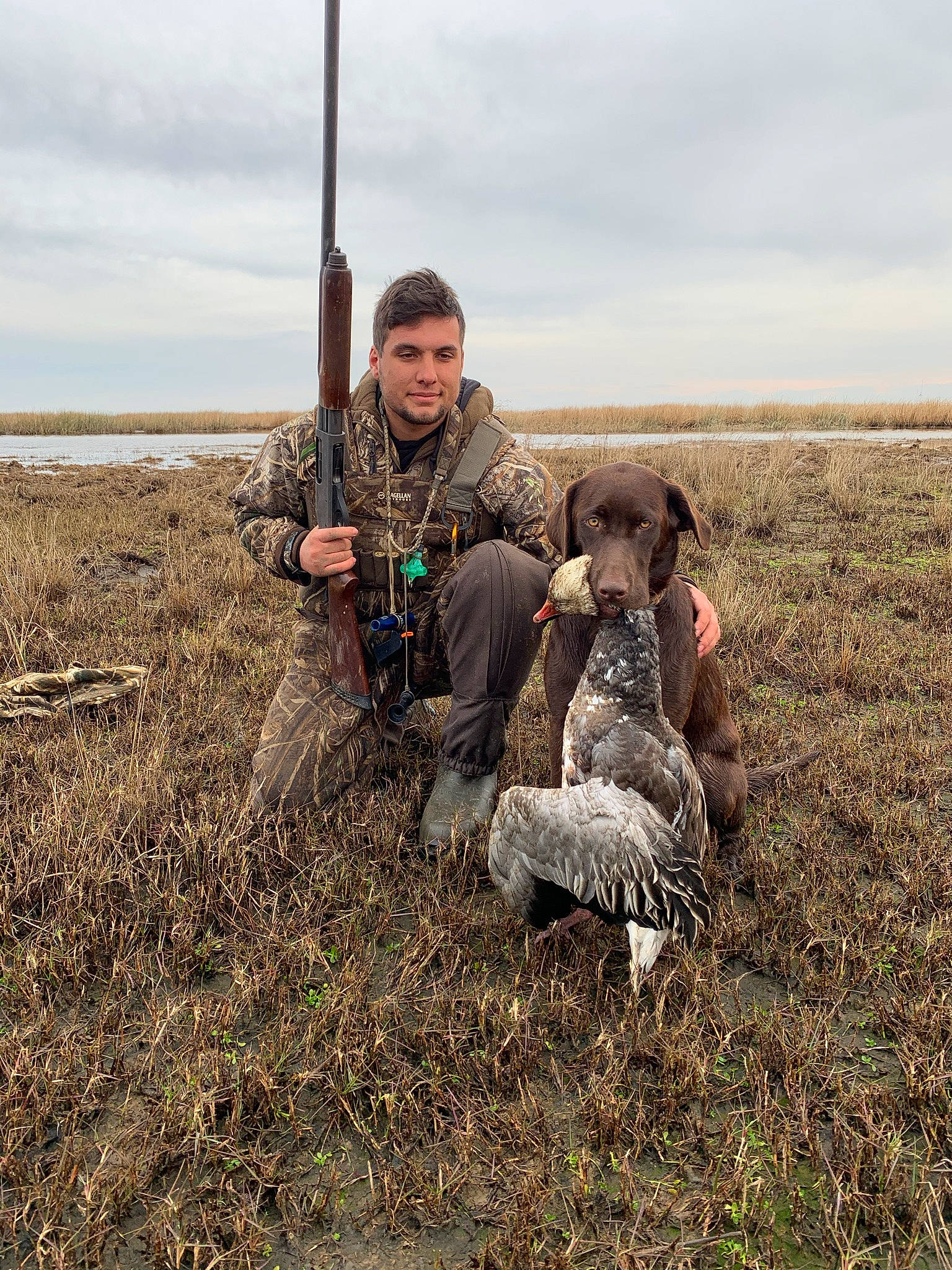 Skye joined the competition — help win amazing prizes! army, camouflage, cargo_pants, carnivore, cloud, dog, grass, grassland, hunting, infantry, landscape, marines, military_camouflage, military_organization, military_uniform, prairie, recreation, shotgun, sky, soldier