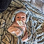 baby, blanket, face, head, person