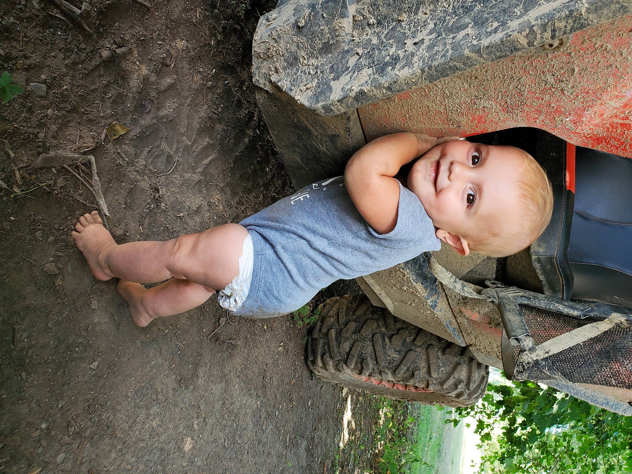 Landon is registered to the contest to win money with this photo: child, joy, person, recreation