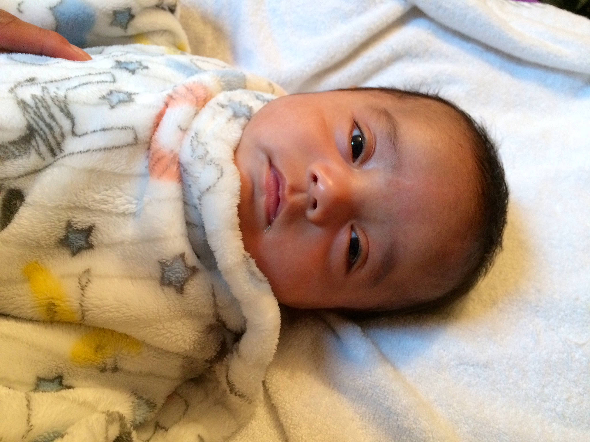 Stormie is registered to the contest to win money with this photo: baby, bedtime, cheek, child, ear, eye, face, head, nose, person, skin, toddler