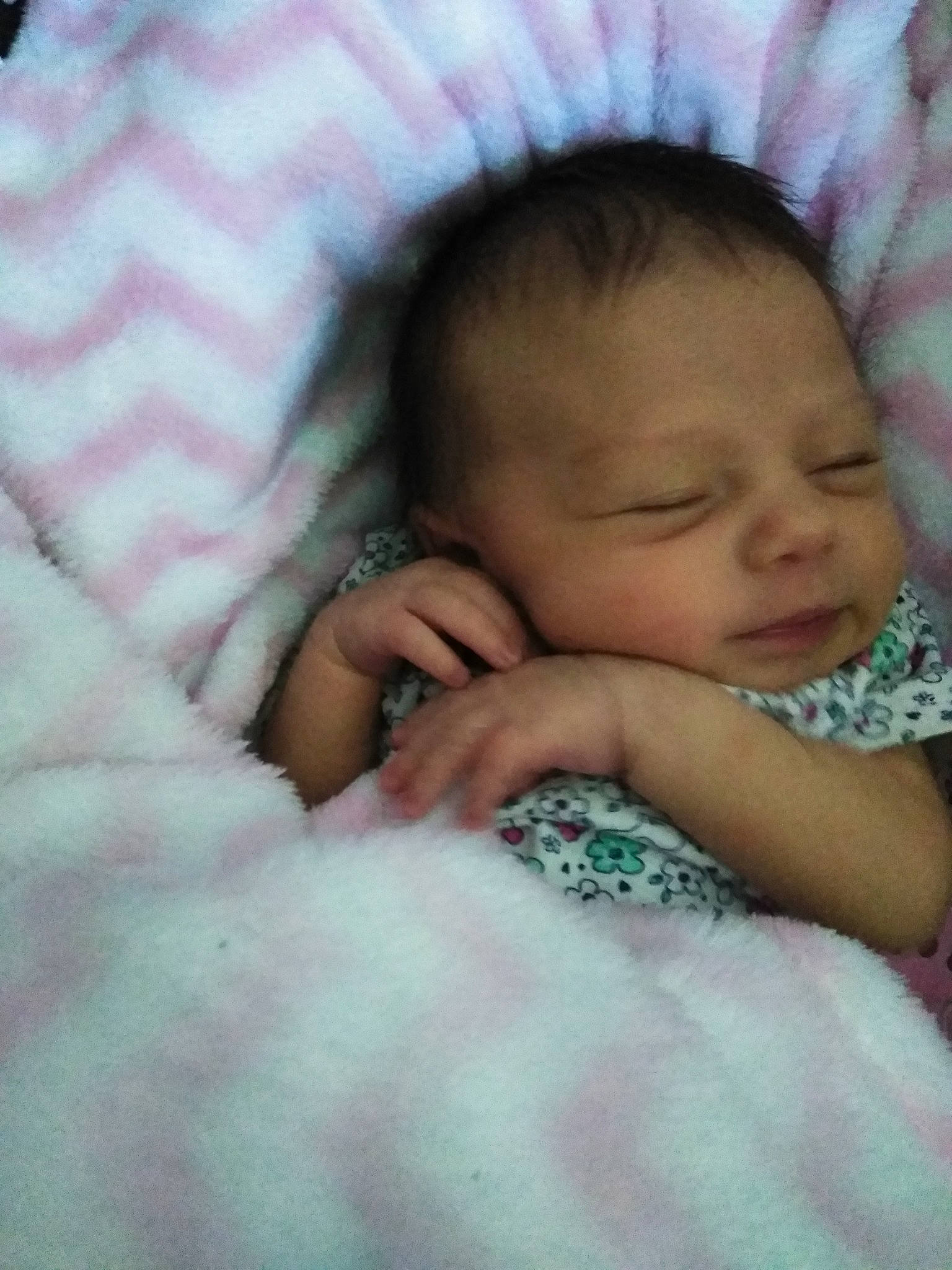 Viviana joined the competition — help win amazing prizes! baby, baby_sleeping, bedtime, blanket, cheek, child, eye, face, forehead, hand, head, iris, lip, mouth, nap, nose, person, pink, skin, sleep