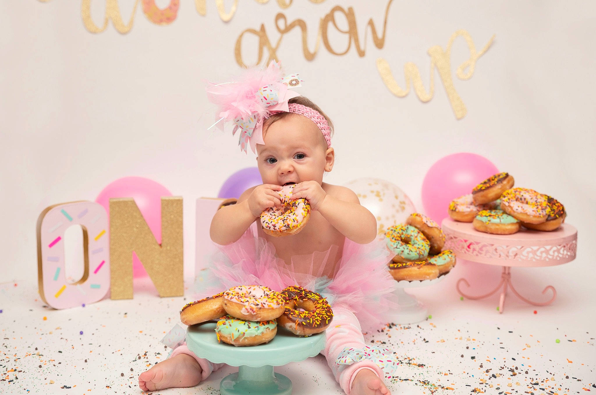 Everly Rose is registered to the contest to win money with this photo: baby, baked_goods, baking, birthday, cake, child, cuisine, dessert, food, party, person, pink, sweetness, toddler