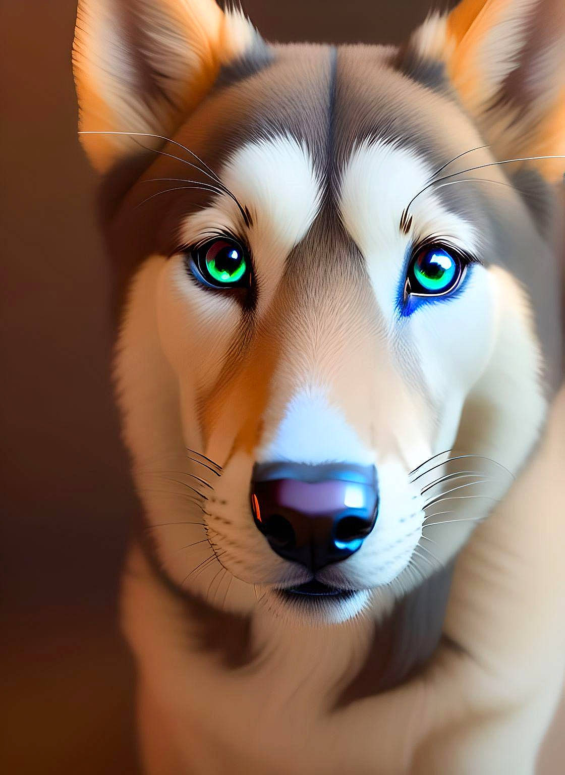 Luna joined the competition — help win amazing prizes! art, canidae, carnivore, close_up, companion_dog, dog, dog_breed, electric_blue, eyelash, fawn, fur, fur_clothing, head, iris, jaw, shetland_sheepdog, snout, terrestrial_animal, whiskers, wolf