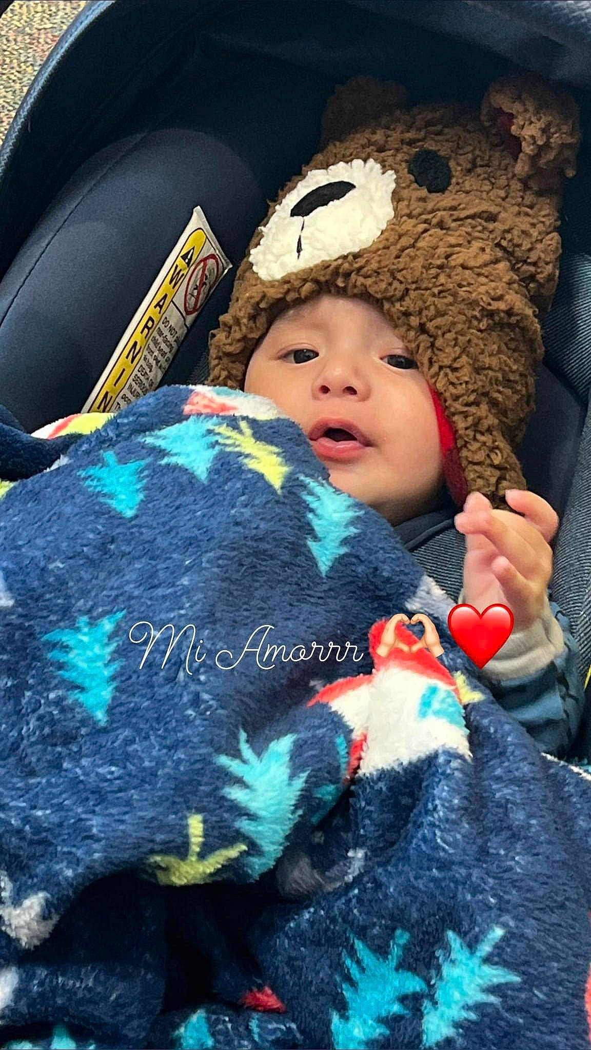 Ariizz joined the competition — help win amazing prizes! baby, cap, child, comfort, eye, fun, fur, grass, happy, headwear, hug, knit_cap, leisure, linens, outerwear, person, stuffed_toy, textile, toddler, tree