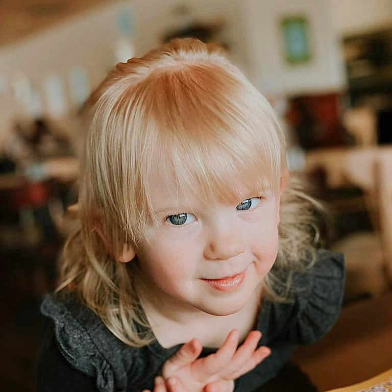 Wynter joined the competition — help win amazing prizes! bangs, blond, brown_hair, cheek, child, child_model, chin, face, forehead, hair, hair_coloring, hairstyle, head, long_hair, person, smile, toddler